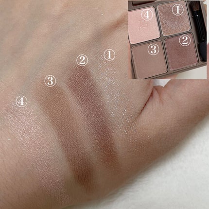 インザミラーアイパレット/Ririmew/アイシャドウパレットを使ったクチコミ(3枚目)