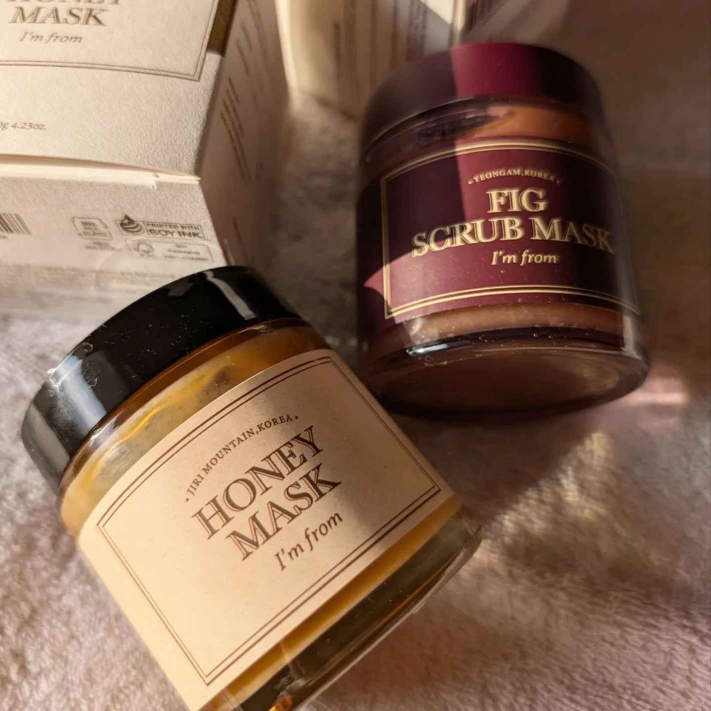 ハニーマスク/I'm from/洗い流すパック・マスクを使ったクチコミ(5枚目)