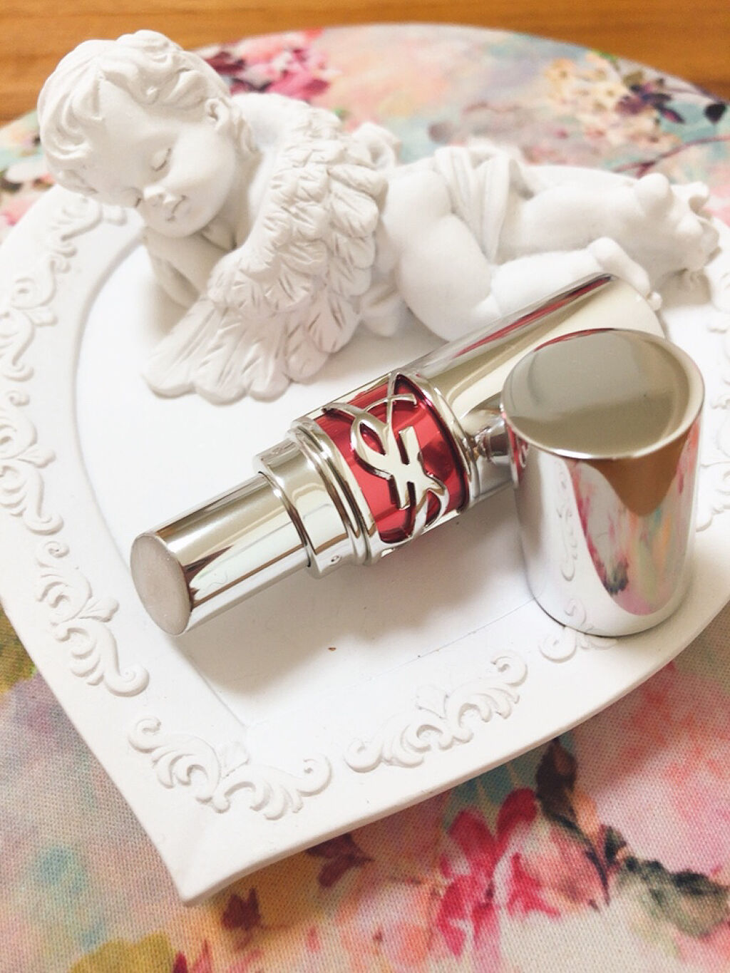 YSL ラブシャイン キャンディグレーズ/YVES SAINT LAURENT BEAUTE/口紅を使ったクチコミ（1枚目）