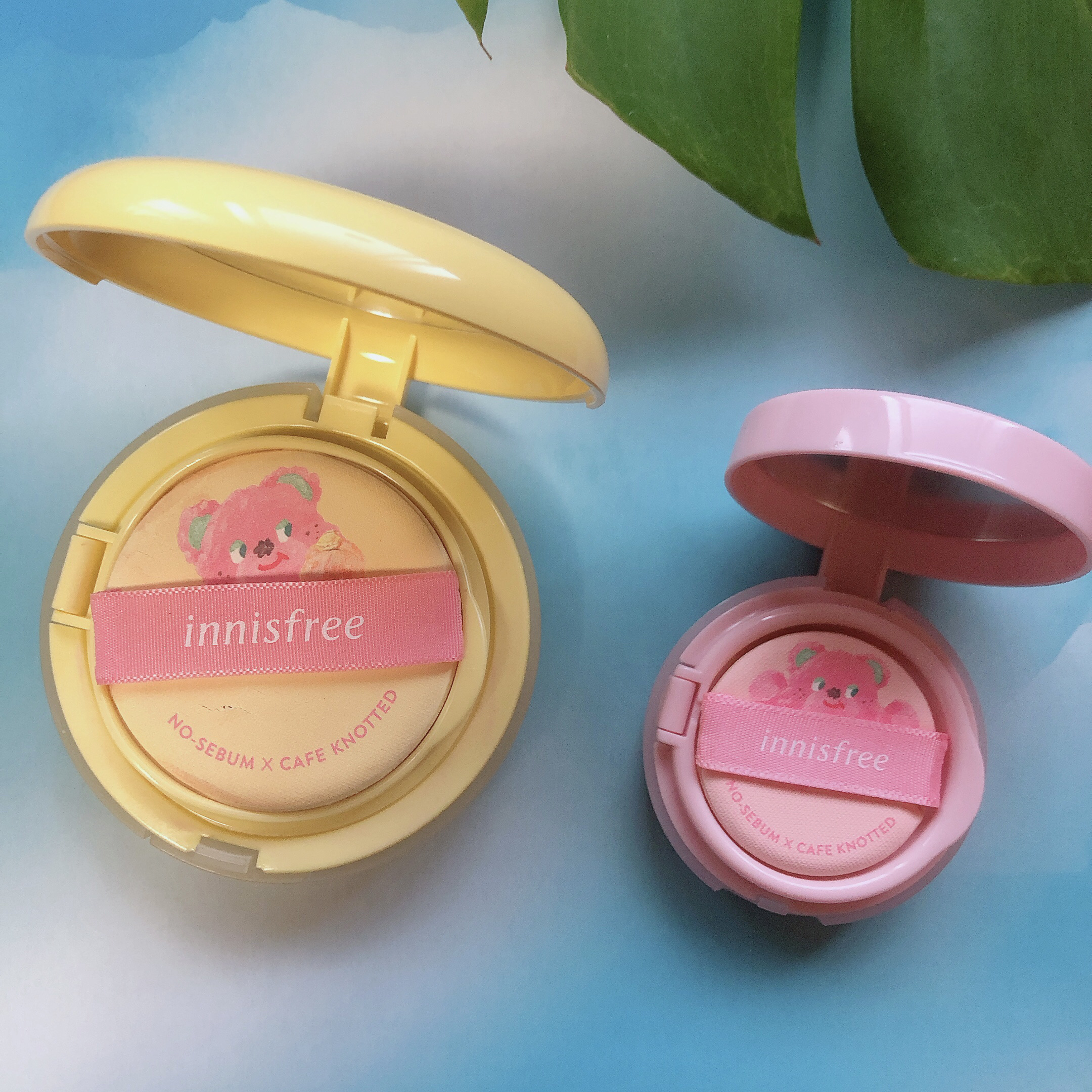 ノーセバム パウダー クッション 21C ローズバニラ/innisfree/クッションファンデーションを使ったクチコミ（2枚目）