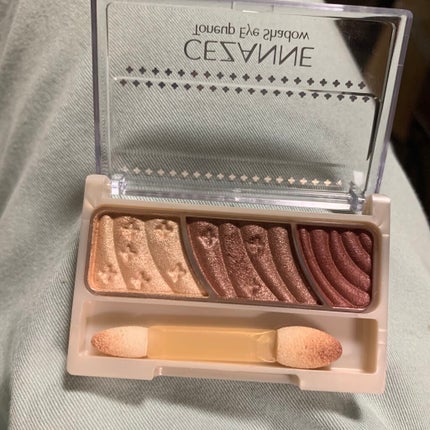 トーンアップアイシャドウ/CEZANNE/アイシャドウパレットを使ったクチコミ(1枚目)