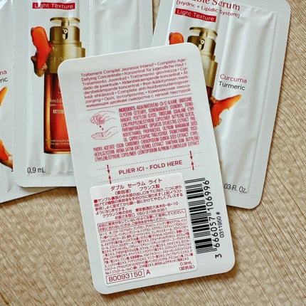 ダブル セーラム ライト/CLARINS/美容液を使ったクチコミ(2枚目)