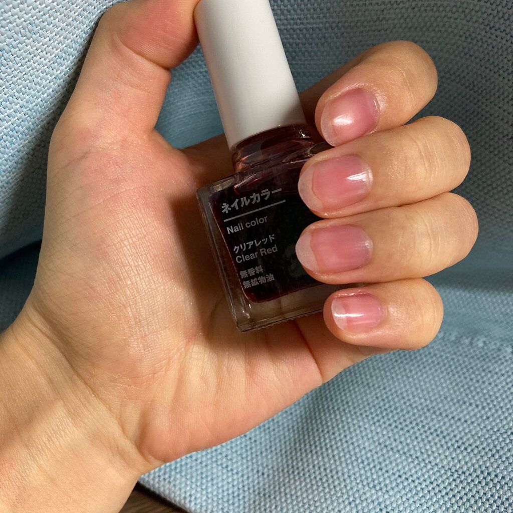 ネイルカラー/無印良品/マニキュアを使ったクチコミ（2枚目）