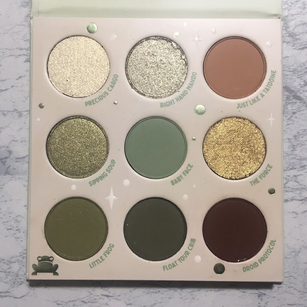 the child/ColourPop/アイシャドウパレットを使ったクチコミ（3枚目）