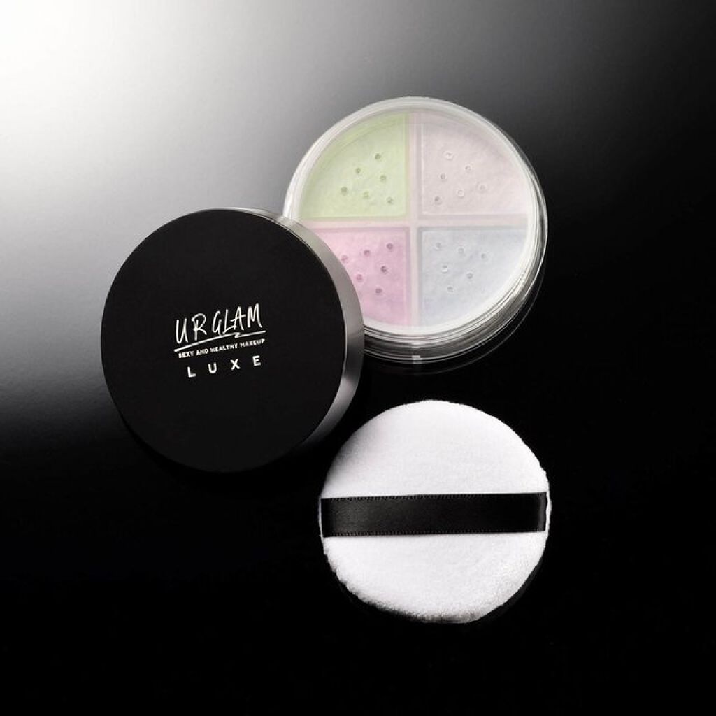 UR GLAM LUXE 4 COLORS FACE POWDER/U R GLAM/ルースパウダーを使ったクチコミ(1枚目)