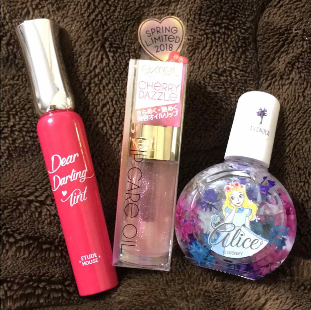 リップケアオイル/excel/リップグロスを使ったクチコミ(1枚目)