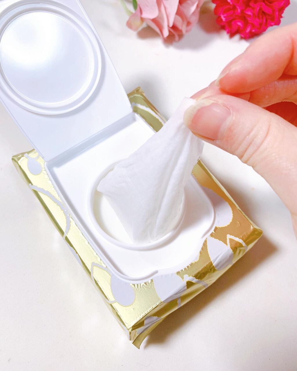 ふくだけ洗顔水シート とてもしっとり/ラクイック/化粧水を使ったクチコミ(5枚目)