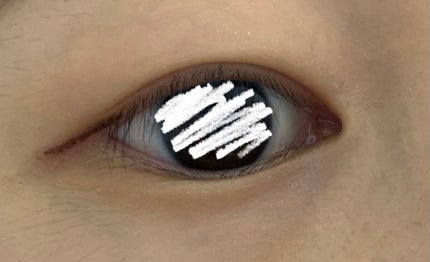 「密着アイライナー」ショート筆リキッド/デジャヴュ/リキッドアイライナーを使ったクチコミ(5枚目)