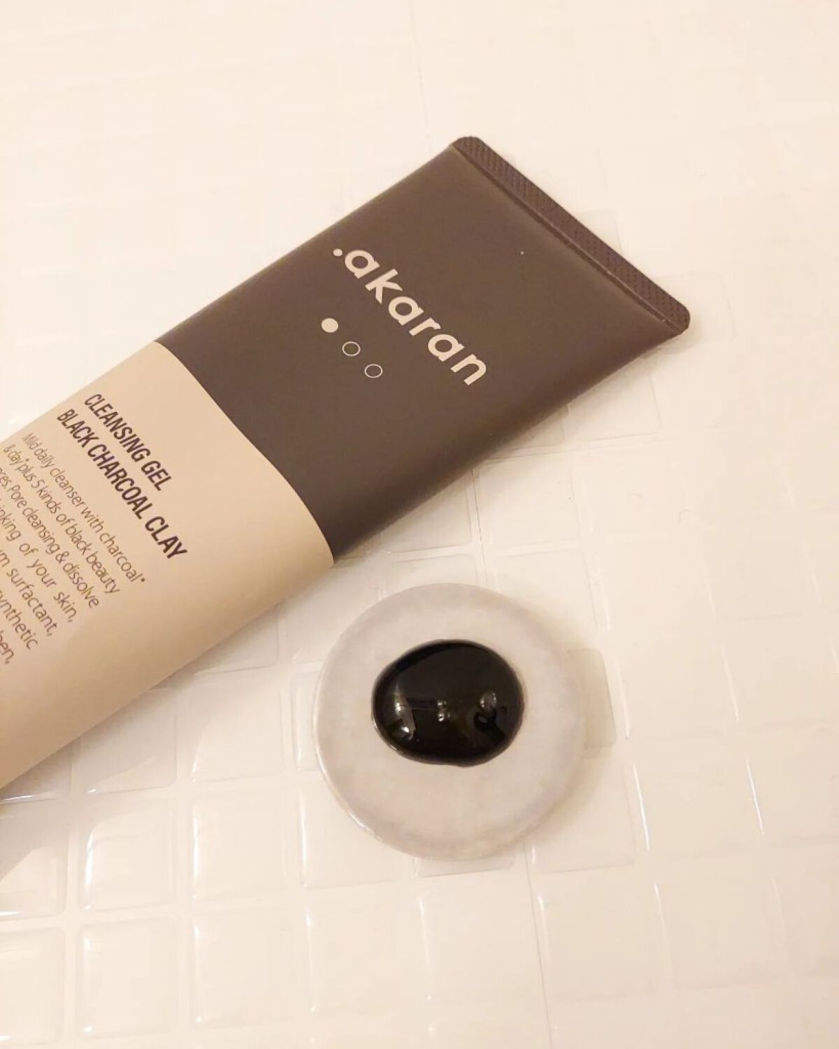 ブラックジェルクレンジング/.akaran/クレンジングジェルを使ったクチコミ（3枚目）