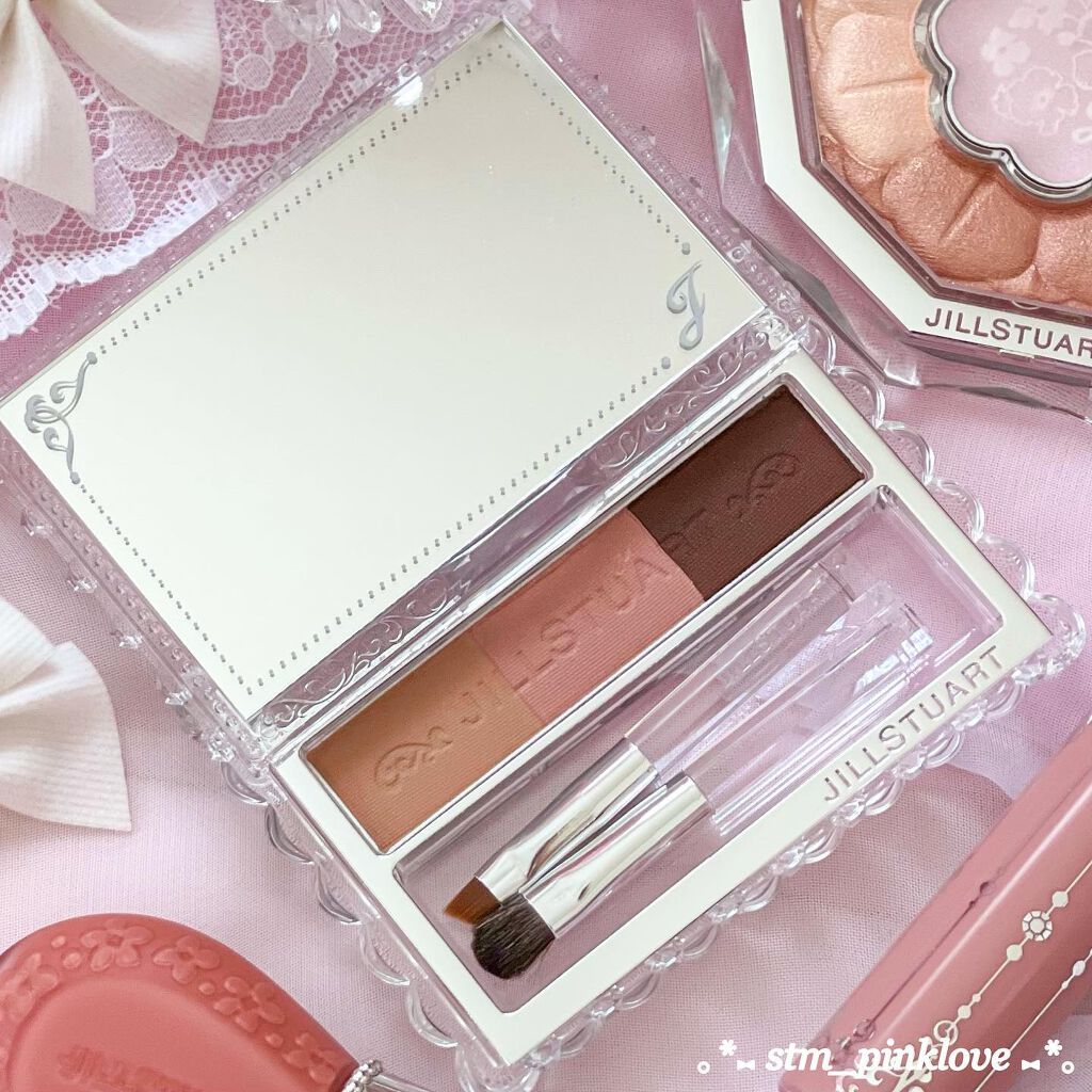 ジルスチュアート ニュアンスブロウパレット/JILL STUART/パウダーアイブロウを使ったクチコミ(2枚目)