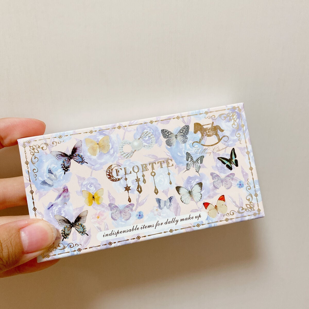 恋愛物語 4色アイシャドウパレット/FLORTTE/アイシャドウパレットを使ったクチコミ(4枚目)