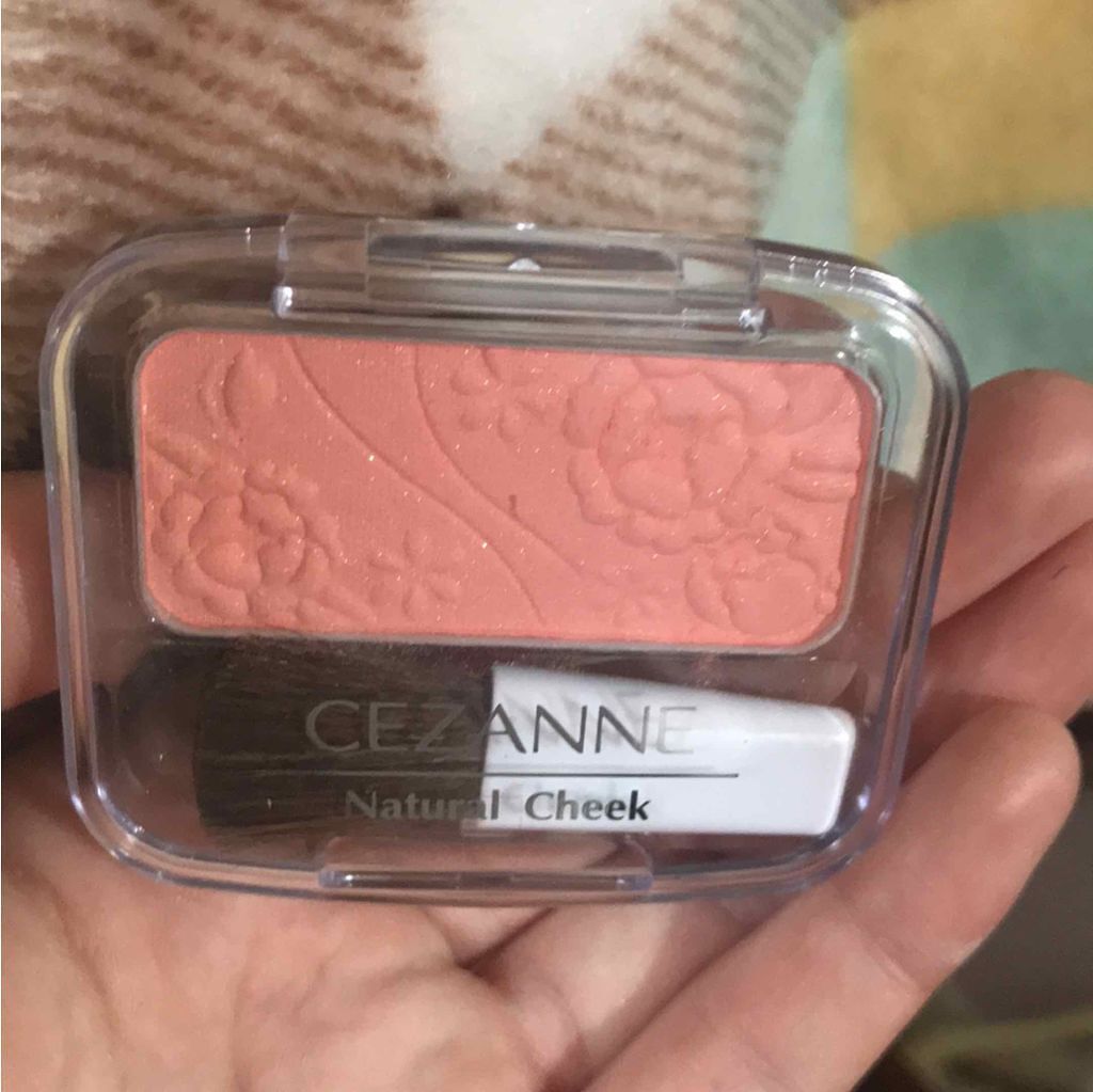 ナチュラル チークN/CEZANNE/パウダーチークを使ったクチコミ(1枚目)