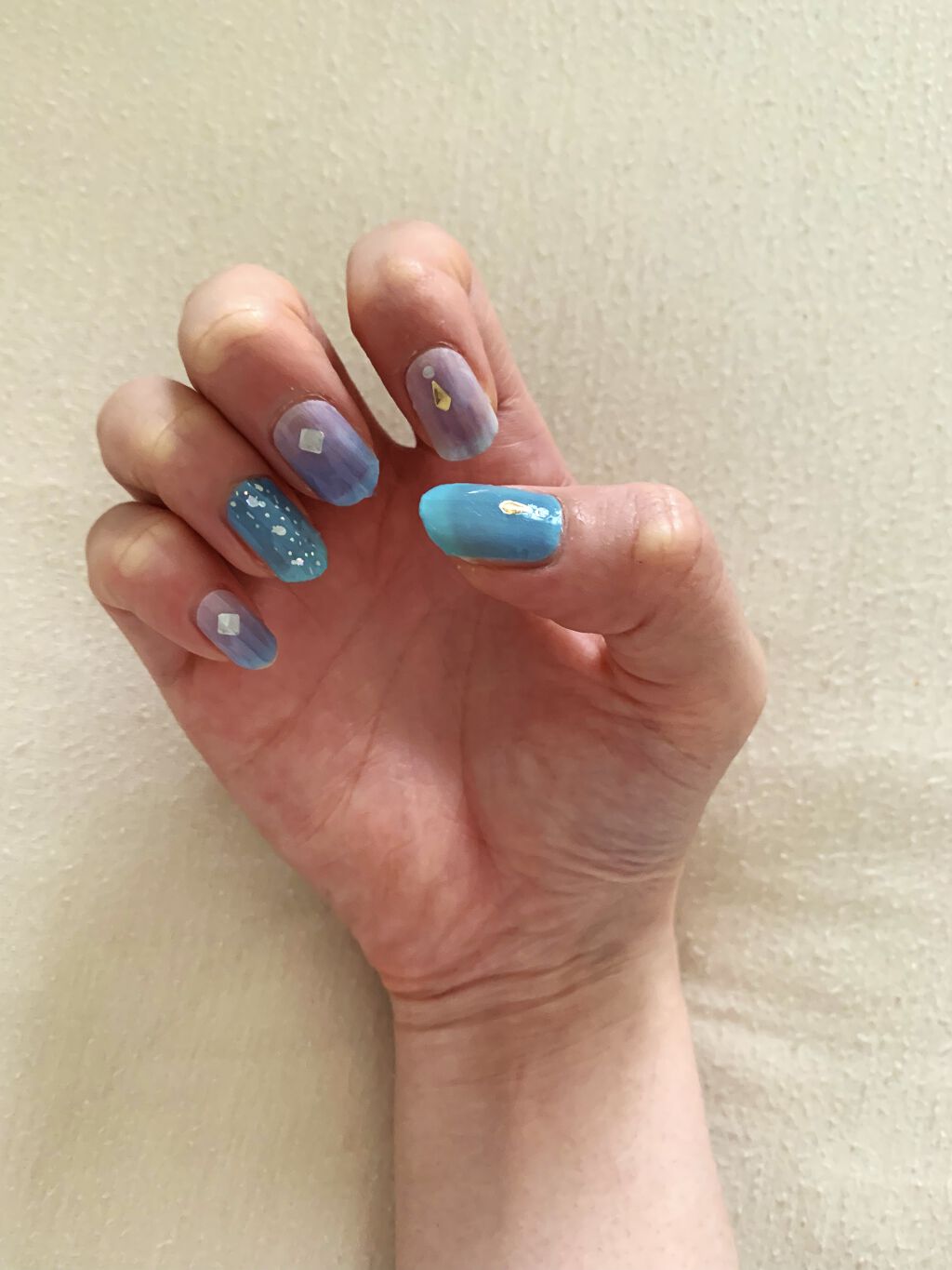 ジェルネイルシール/キャンドゥ/ネイルシールを使ったクチコミ（3枚目）