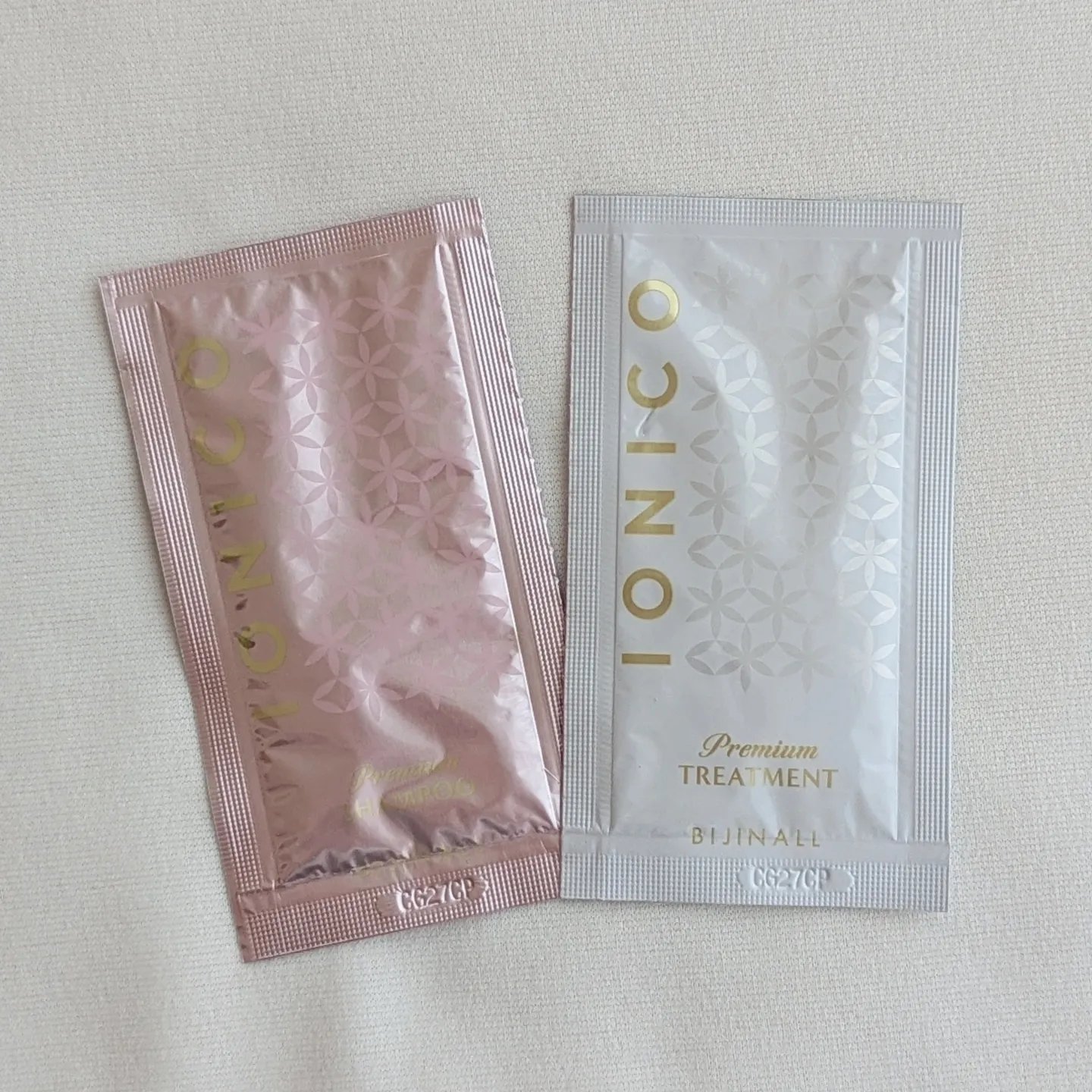 プレミアム ボンドメンテシャンプー／ボンドメンテトリートメント トライアル 20ml/IONICO/市販シャンプーを使ったクチコミ（1枚目）