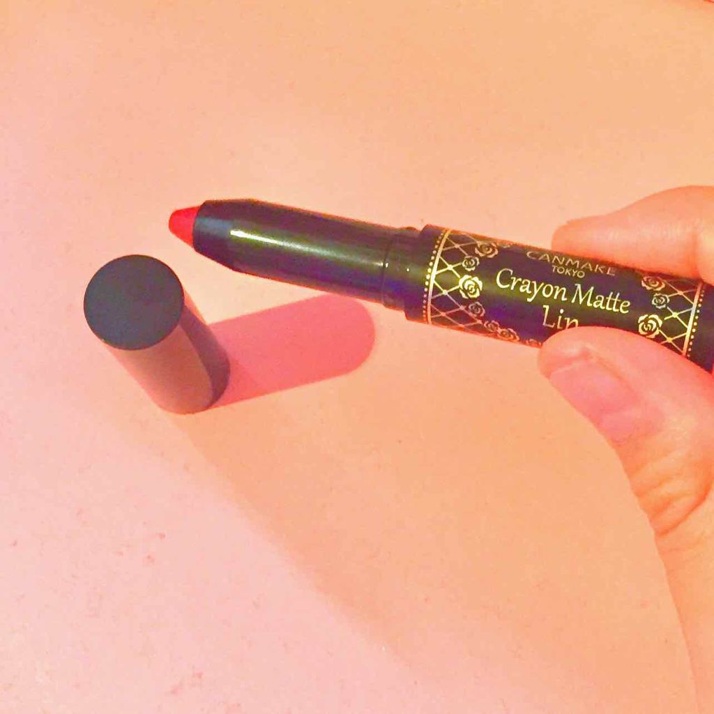 クレヨンマットリップ/キャンメイク/口紅を使ったクチコミ(1枚目)