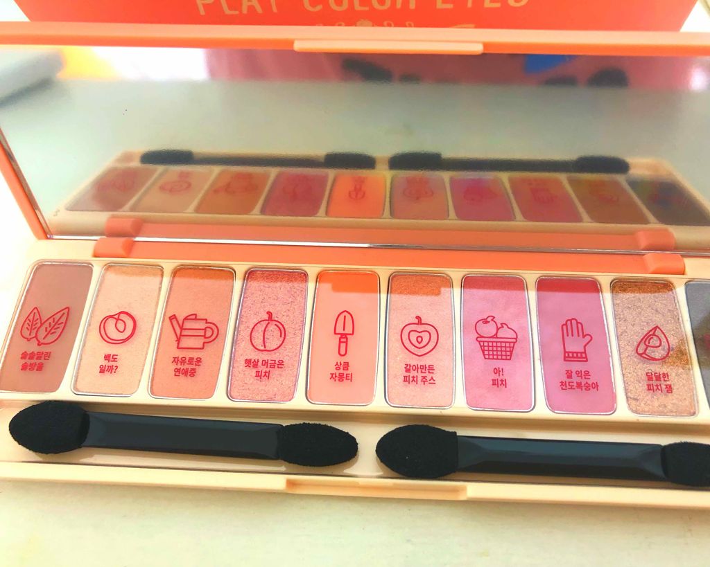 プレイカラー アイシャドウ/ETUDE/アイシャドウパレットを使ったクチコミ（1枚目）