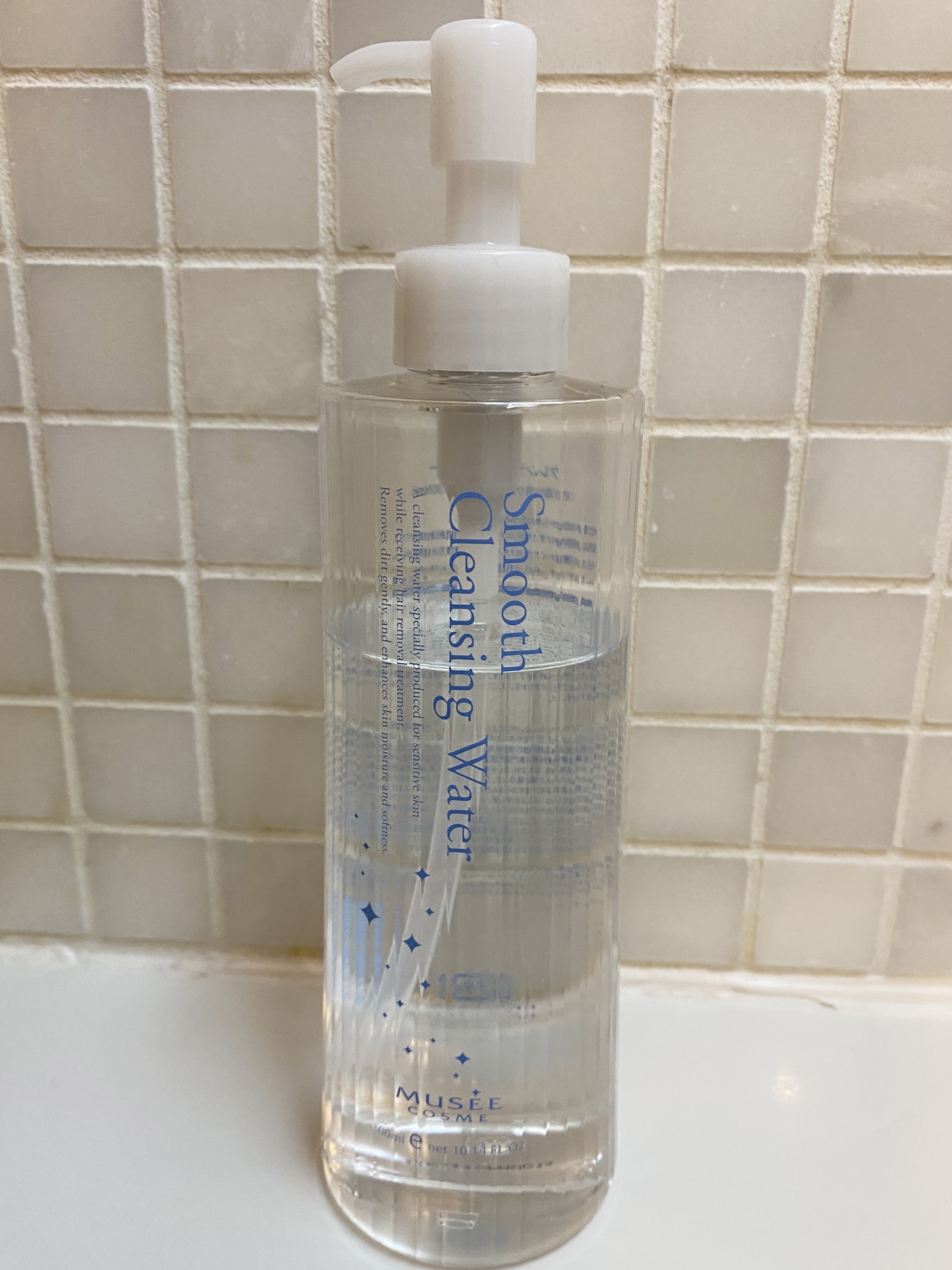 ミュゼコスメ スムースクレンジングウォーター/ミュゼコスメ/クレンジングウォーターを使ったクチコミ（1枚目）