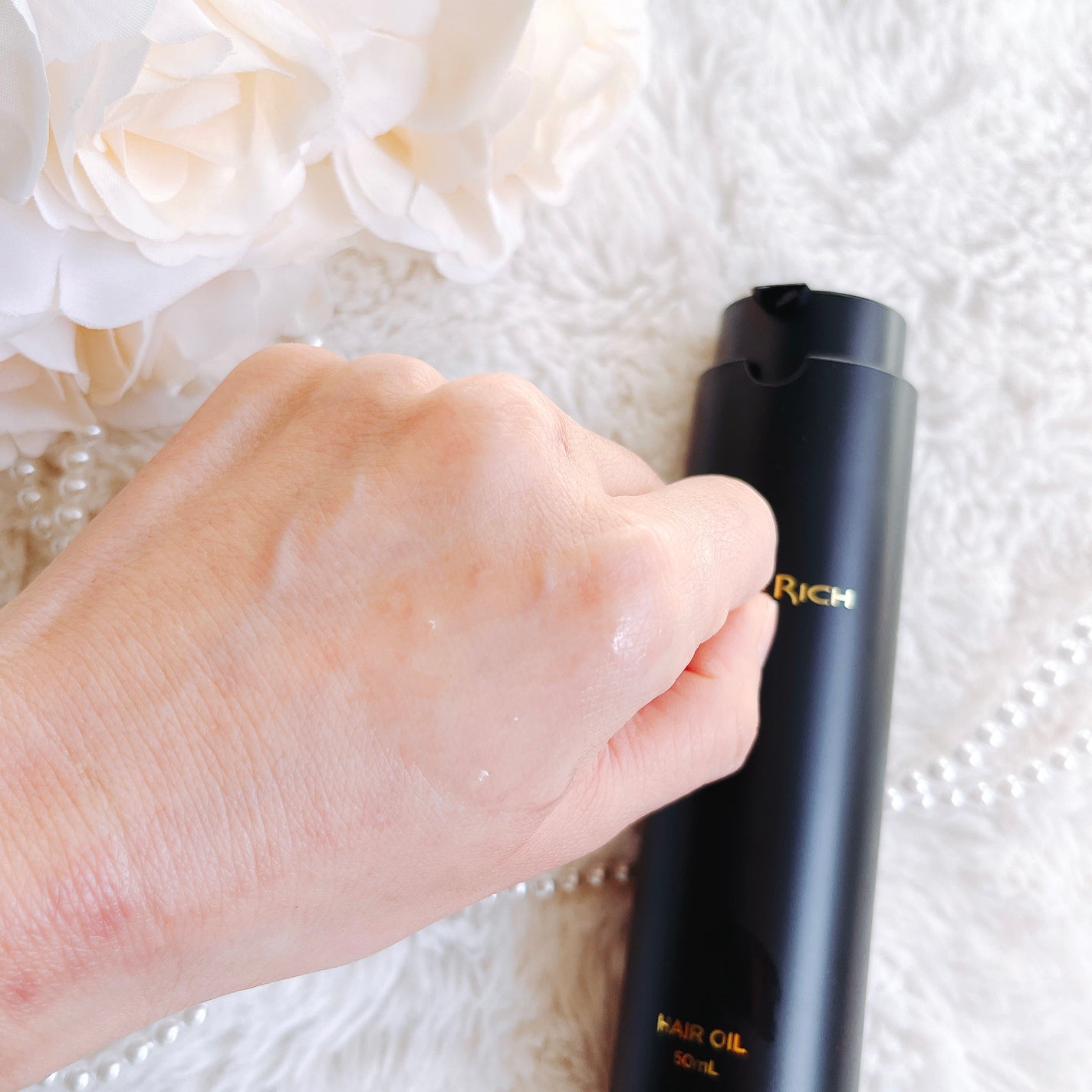 SILK THE RICH ヘアオイルMNM/SILK THE RICH/ヘアオイルを使ったクチコミ(3枚目)