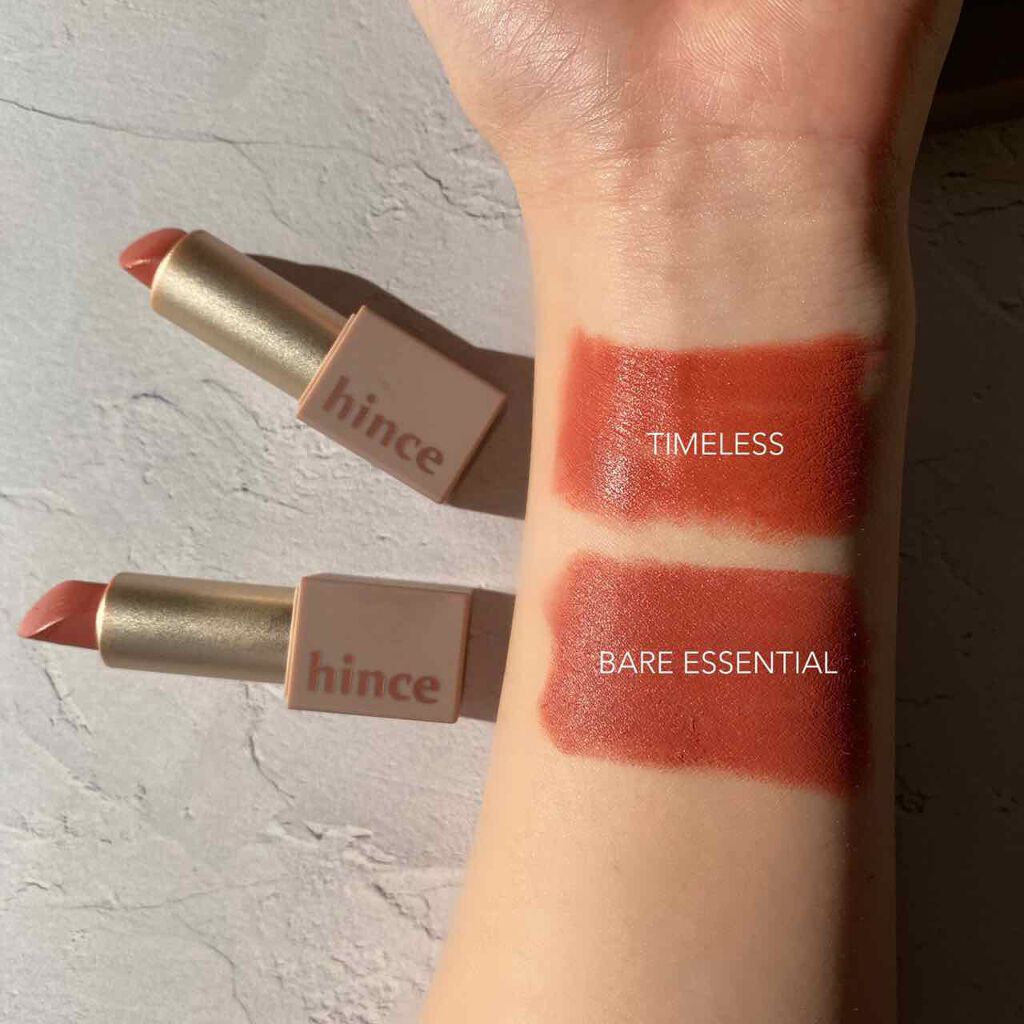 ムードインハンサーマット /hince/口紅を使ったクチコミ(1枚目)