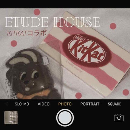 プレイカラーアイズ ミニ #キットカットオリジナル/ETUDE/アイシャドウパレットを使ったクチコミ(1枚目)