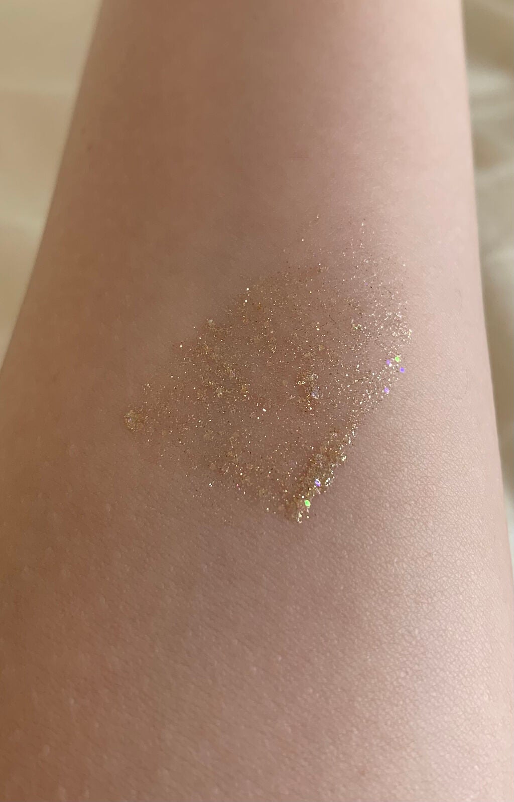 リキッド グリッター シャドウ/rom&nd/グリッターを使ったクチコミ(2枚目)