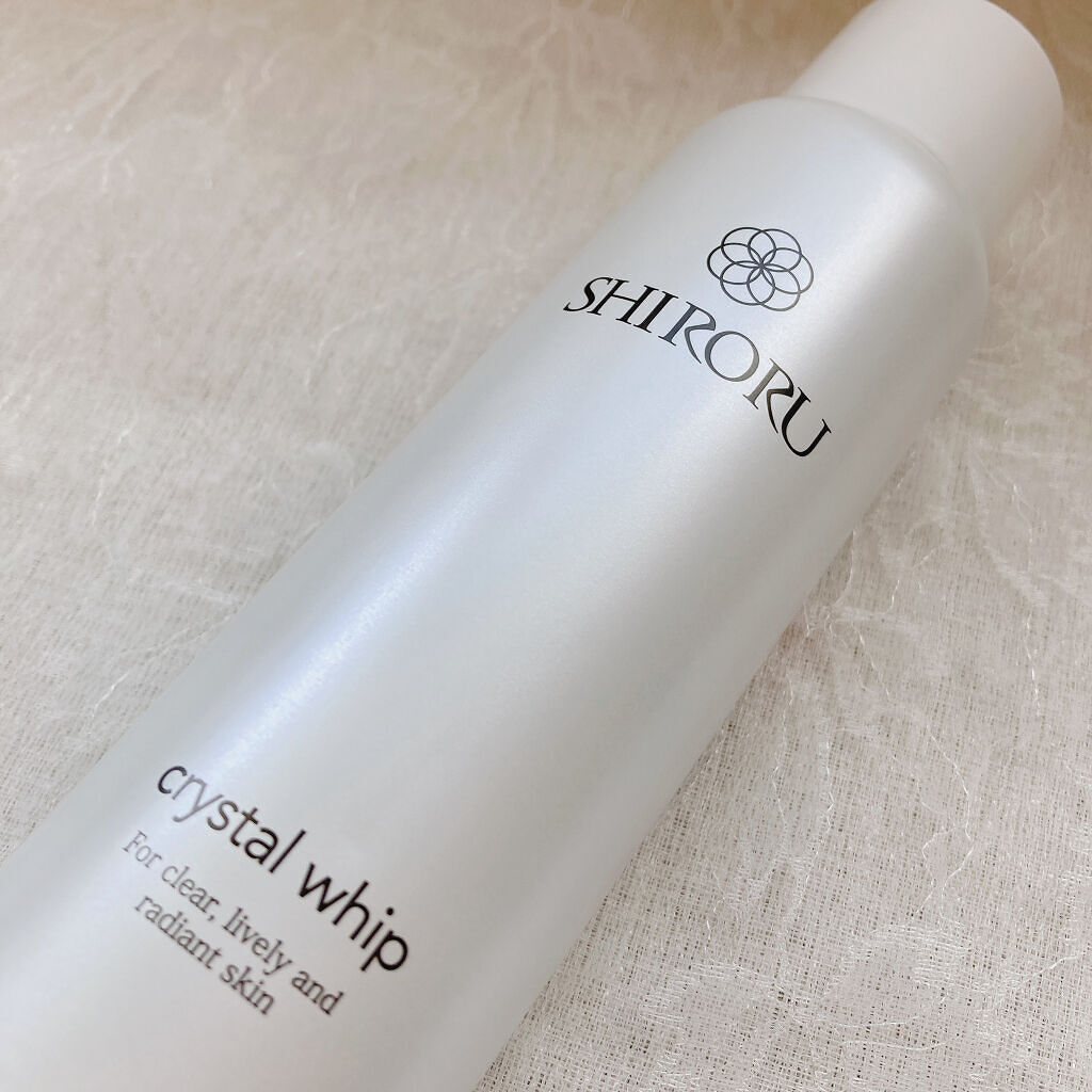 クリスタルホイップ クリスタルホイップ【旧】/SHIRORU/泡洗顔を使ったクチコミ（3枚目）