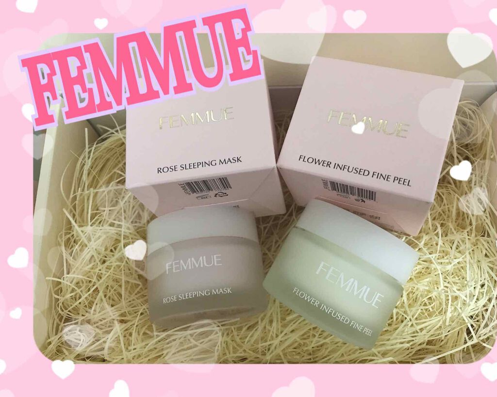フラワーインフューズド ファインピール/FEMMUE/その他スキンケアを使ったクチコミ（1枚目）