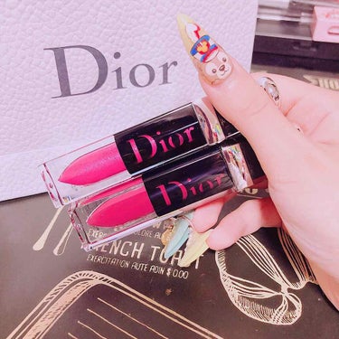 ディオール アディクト ラッカー プランプ 777 ディオリー/Dior/リップグロスを使ったクチコミ（1枚目）