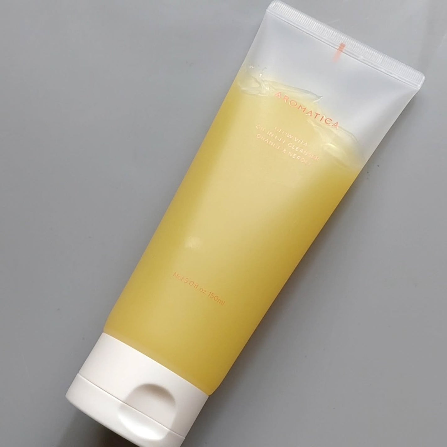 グロービタオイル イン ジェル クレンザー オレンジ&ネロリ/AROMATICA/クレンジングジェルを使ったクチコミ(2枚目)