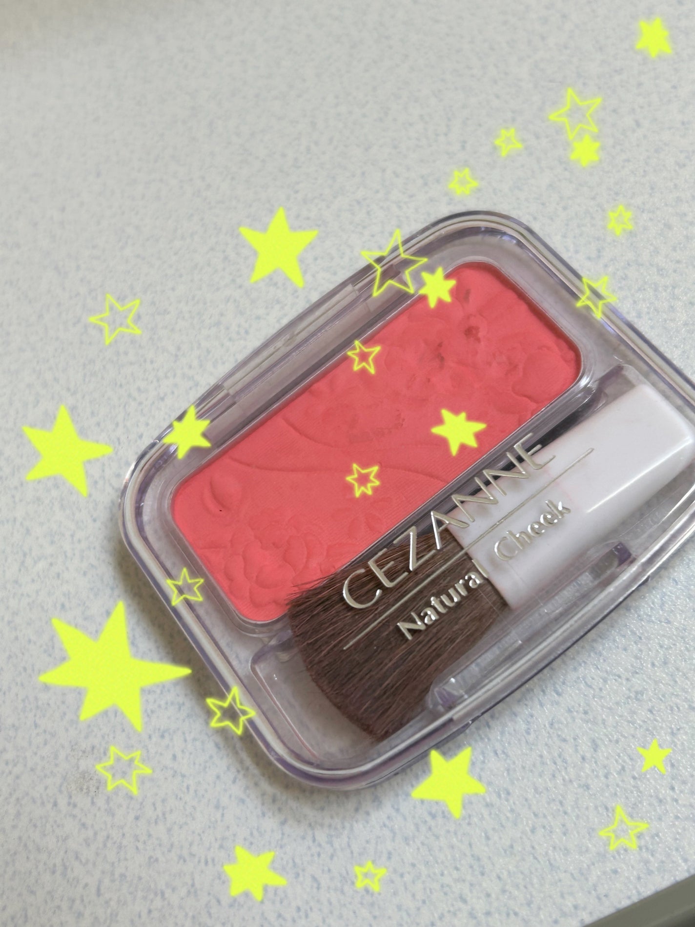 ナチュラル チークN/CEZANNE/パウダーチークを使ったクチコミ(1枚目)