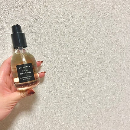 リチュアルヘアオイルラベンダー&パチョリ/AROMATICA/ヘアオイルを使ったクチコミ(6枚目)