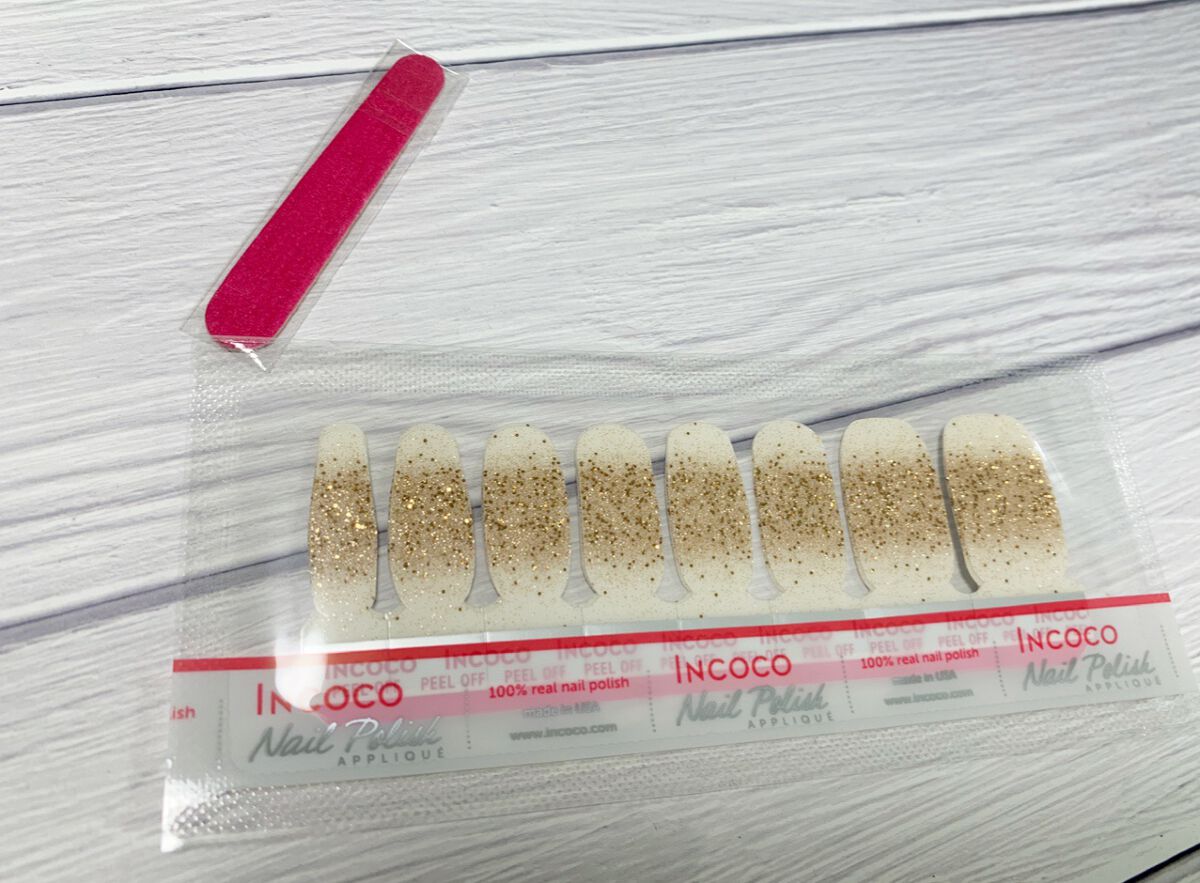 INCOCO インココ  マニキュアシート/インココ/ネイルシールを使ったクチコミ（2枚目）