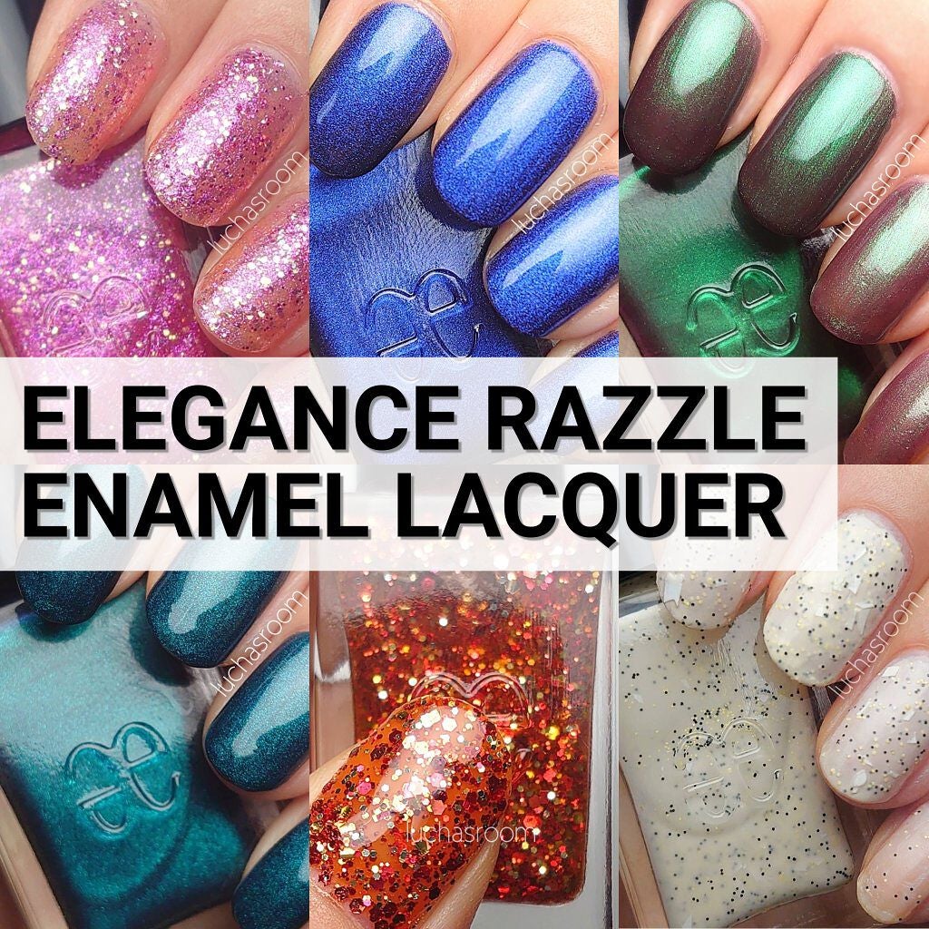 エレガンス ラズル エナメルラッカー/エレガンス ラズル /マニキュアを使ったクチコミ(1枚目)