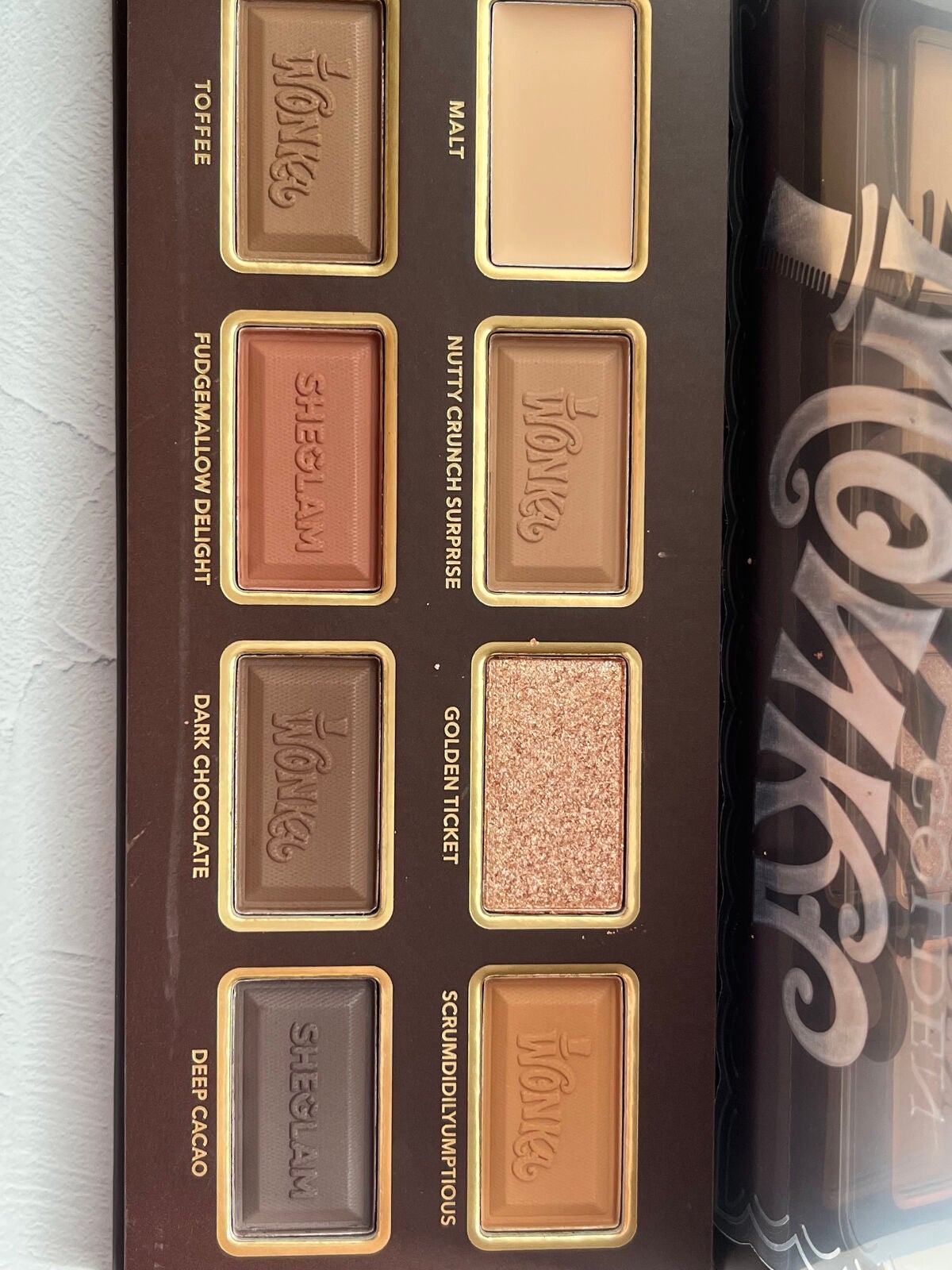 WONKA BAR EYESHADOW PALETTE/SHEGLAM/アイシャドウパレットを使ったクチコミ(5枚目)