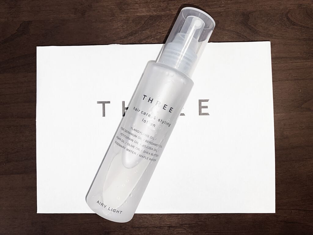 ヘアケア＆スタイリング ローション/THREE/ヘアミストを使ったクチコミ（1枚目）