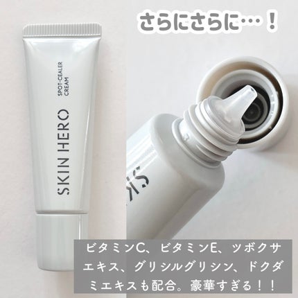 薬用スポットシーラークリーム/スキンヒーロー/クリームコンシーラーを使ったクチコミ(3枚目)