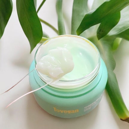 カラーフードシリーズグリーングロウアップクリーム/Tovegan/フェイスクリームを使ったクチコミ(5枚目)