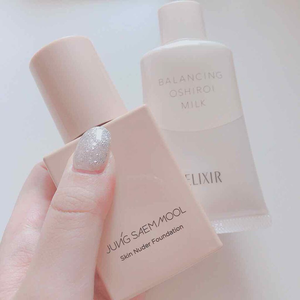 skin nuder foundation/JUNG SAEM MOOL/クリーム・エマルジョンファンデーションを使ったクチコミ(4枚目)