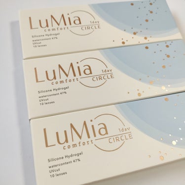LuMia comfort 1day CIRCLE パフブラウン/LuMia/ワンデー（１DAY）カラコンの画像