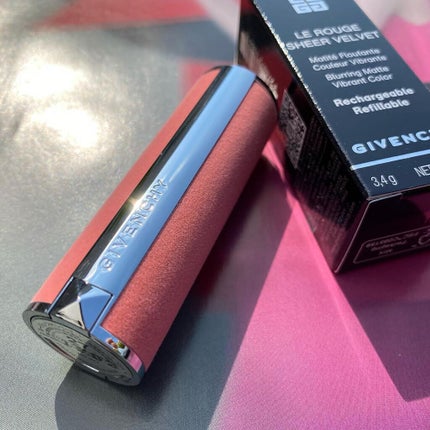 ルージュ・ジバンシイ・シアー・ベルベット/GIVENCHY/口紅を使ったクチコミ(2枚目)
