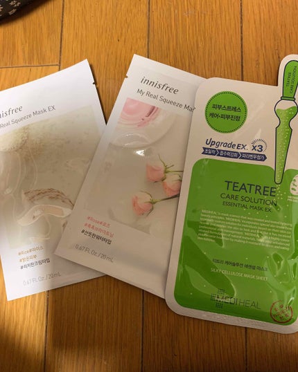 マイリアル スクイーズ マスクシート/innisfree/シートマスク・パックを使ったクチコミ(2枚目)