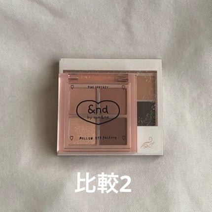 アンドバイロムアンド メロウアイパレット/&nd by rom&nd/アイシャドウパレットを使ったクチコミ(3枚目)