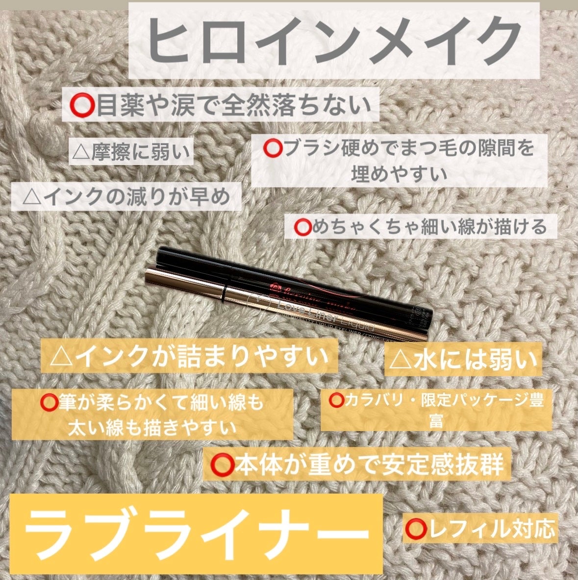 スムースリキッドアイライナー スーパーキープ/ヒロインメイク/リキッドアイライナーを使ったクチコミ(1枚目)