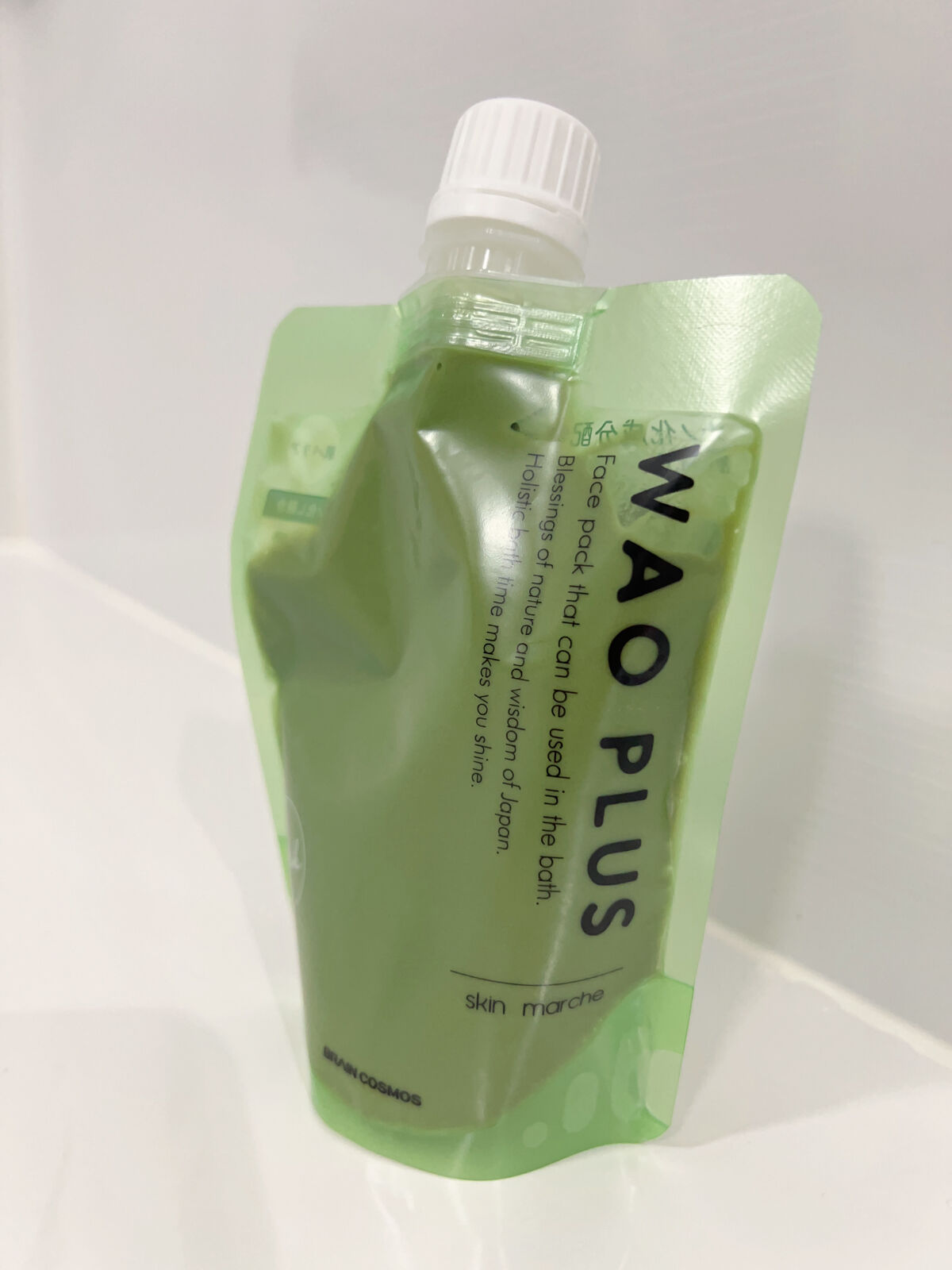 skinmarche WAOPLUS ハートリーフマグワートブースターマスク/ブレーンコスモス/洗い流すパック・マスクを使ったクチコミ（1枚目）