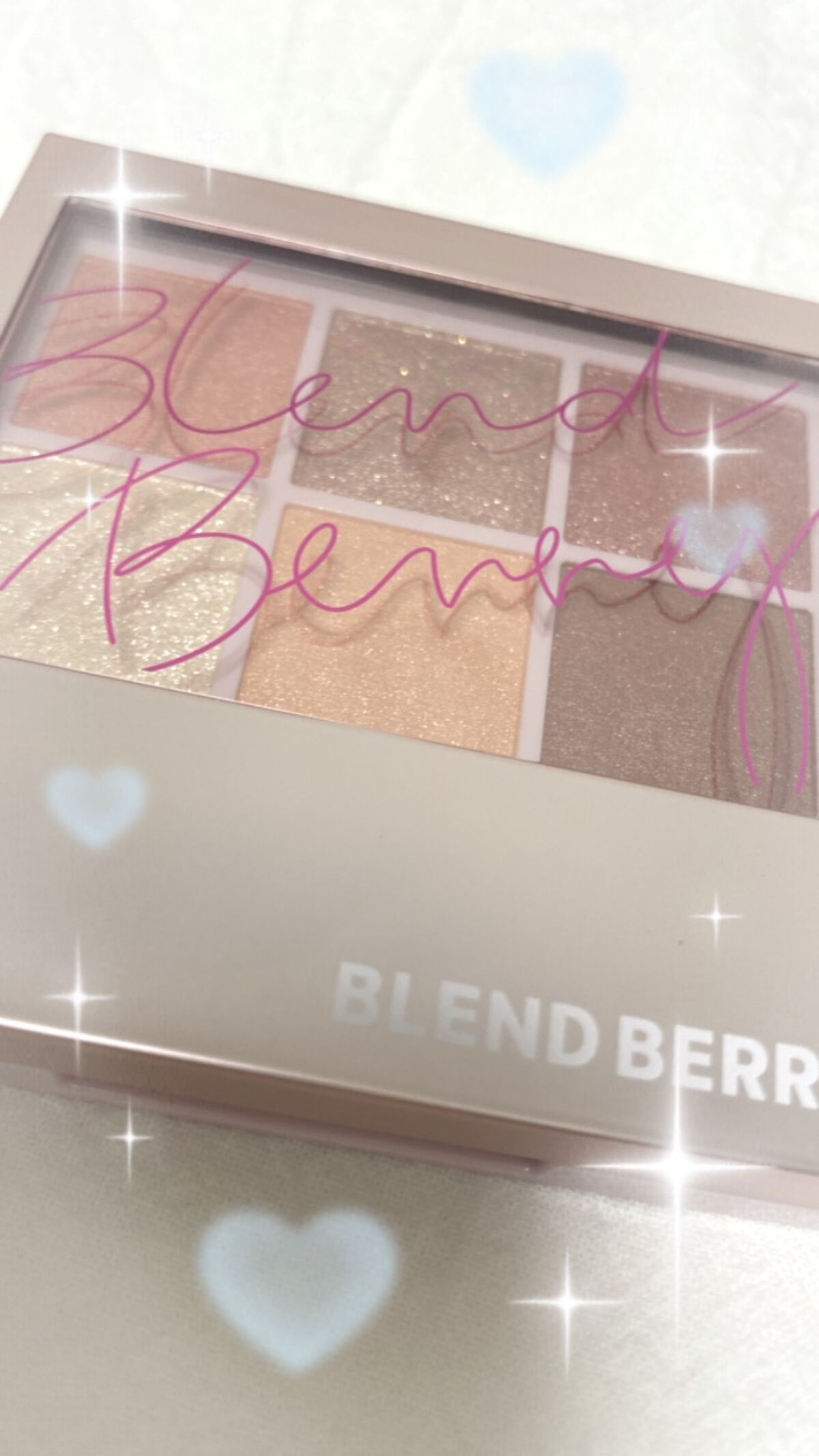 オーラクリエイション/BLEND BERRY/アイシャドウパレットを使ったクチコミ(1枚目)