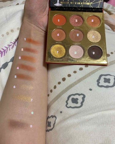 Cocktail Party 9 Color Eyeshadow Palette/RUDE/パウダーアイシャドウを使ったクチコミ（4枚目）