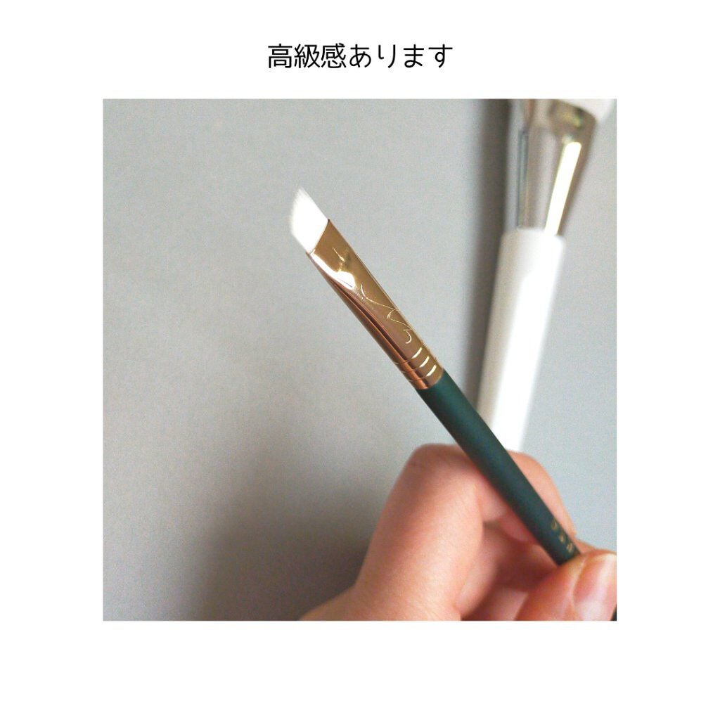 okhee 白玉ファンデーションブラシ/SOOA DOR/メイクブラシを使ったクチコミ(3枚目)