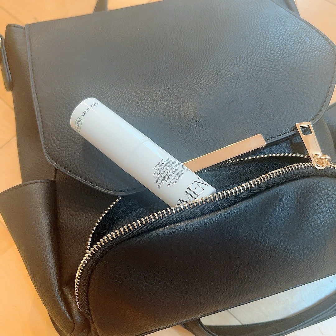 グリーン カーミングマルチバーム/Free Moment /フェイスバームを使ったクチコミ(4枚目)