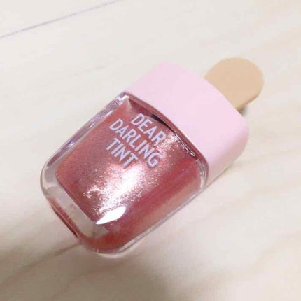 ディアダーリン ウォータージェルティント (アイスティント)/ETUDE/口紅を使ったクチコミ(1枚目)
