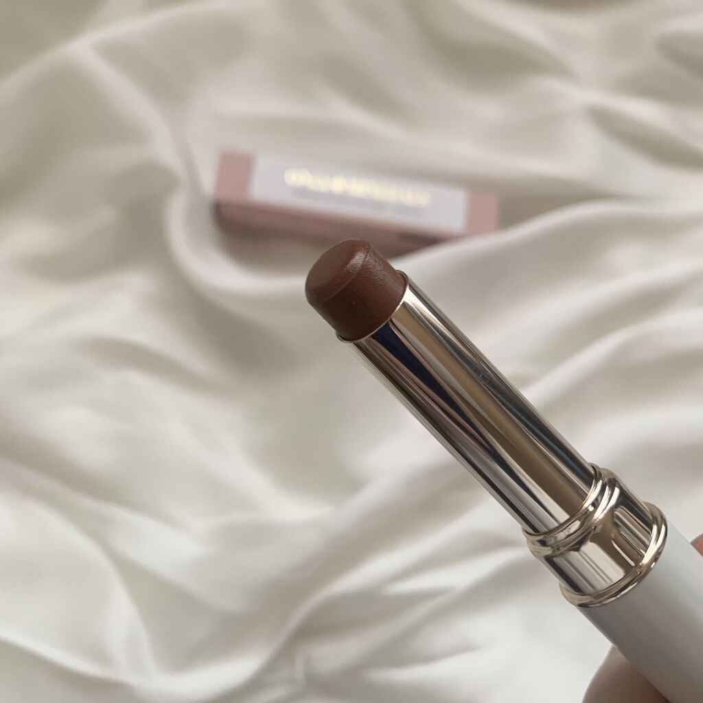 ミネラルエアリールージュ 04 マロン/ONLY MINERALS/口紅を使ったクチコミ（2枚目）